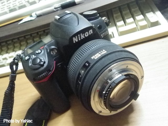 20130330 撮影：W90「Nikon D7000 + SIGMA 30mm f1.4(反転接続)」